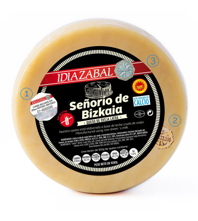 Queso Idiazabal sin ahumar...