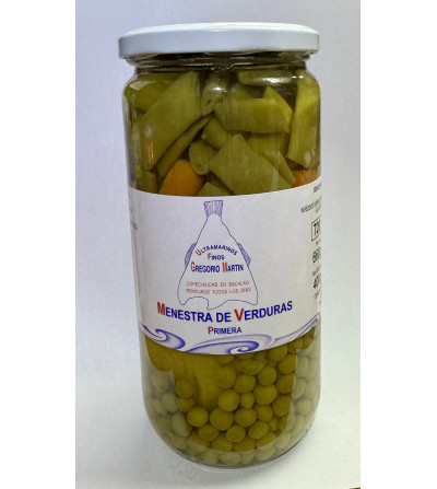 Menestra de verduras 1 kg.